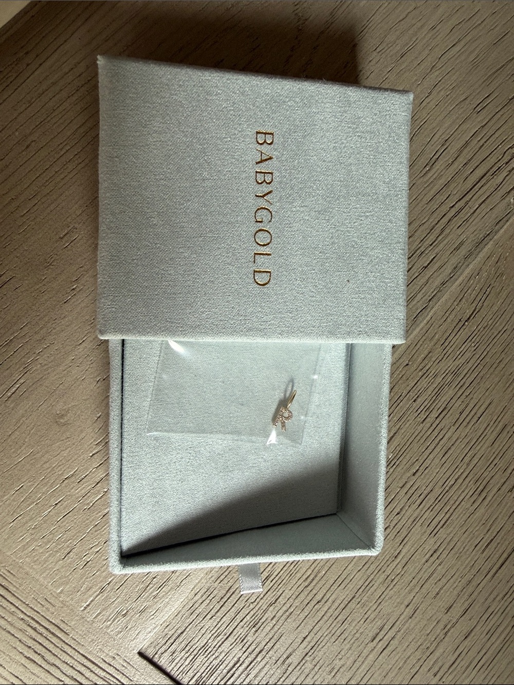 BABYGOLD Gold Star Charm Pendant - Gold